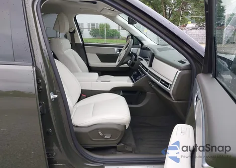 2025 Hyundai Santa Fe Calligraphy from USA, damaged, VIN 5NMP5DGL7SH121795